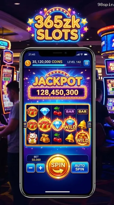 Cuplikan layar menu unduhan 98spin untuk perangkat Android